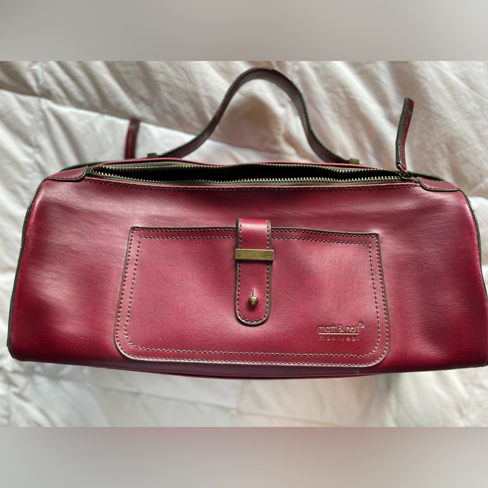 Matt & Nat Burgundy Handbag